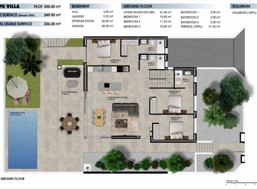 Nouvelle construction - Villa - Los Alcázares - La Serena Golf