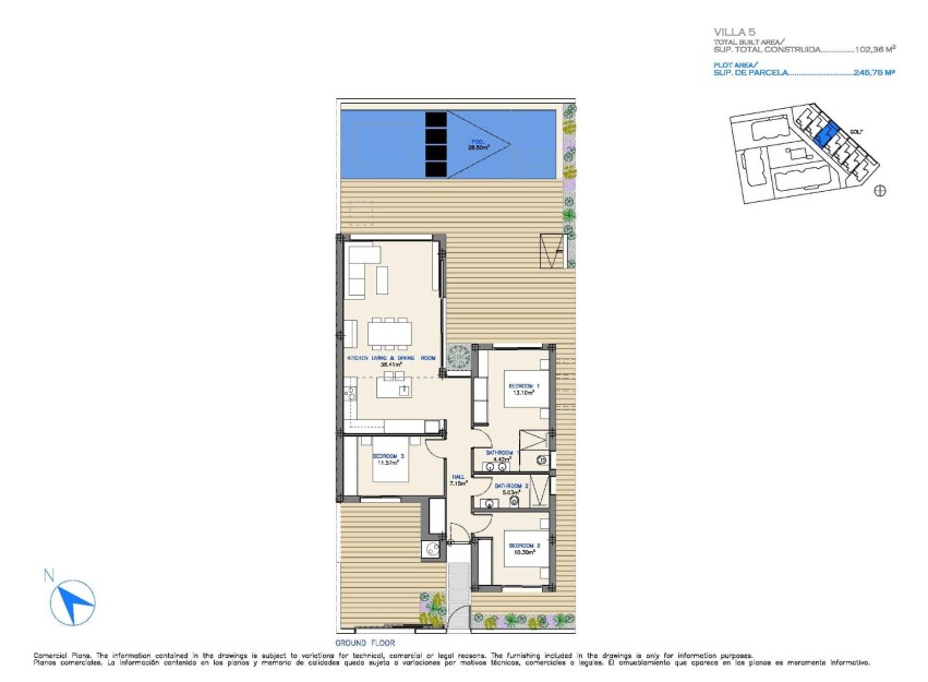 Nouvelle construction - Villa - Los Alcázares - Serena Golf