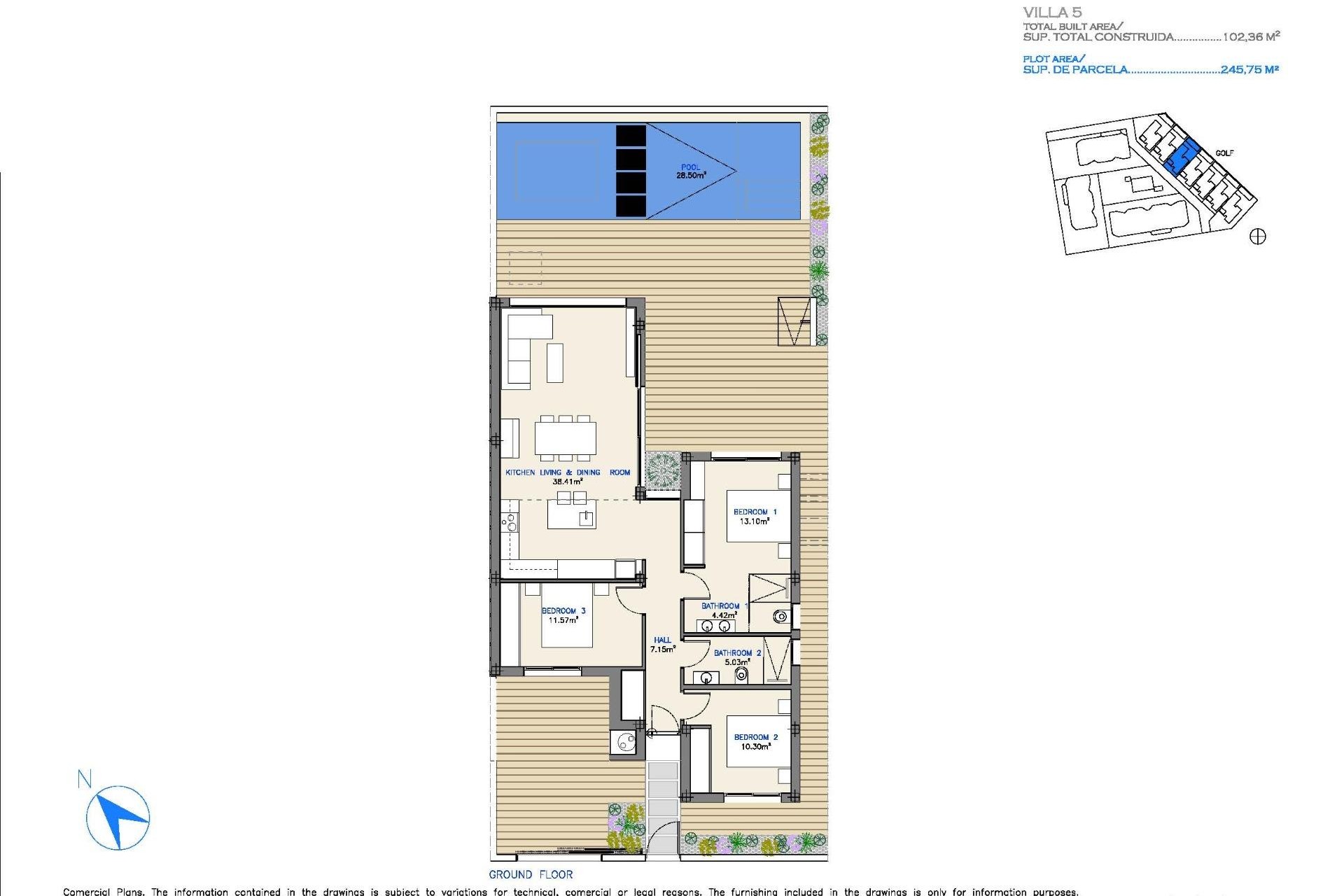 Nouvelle construction - Villa - Los Alcázares - Serena Golf