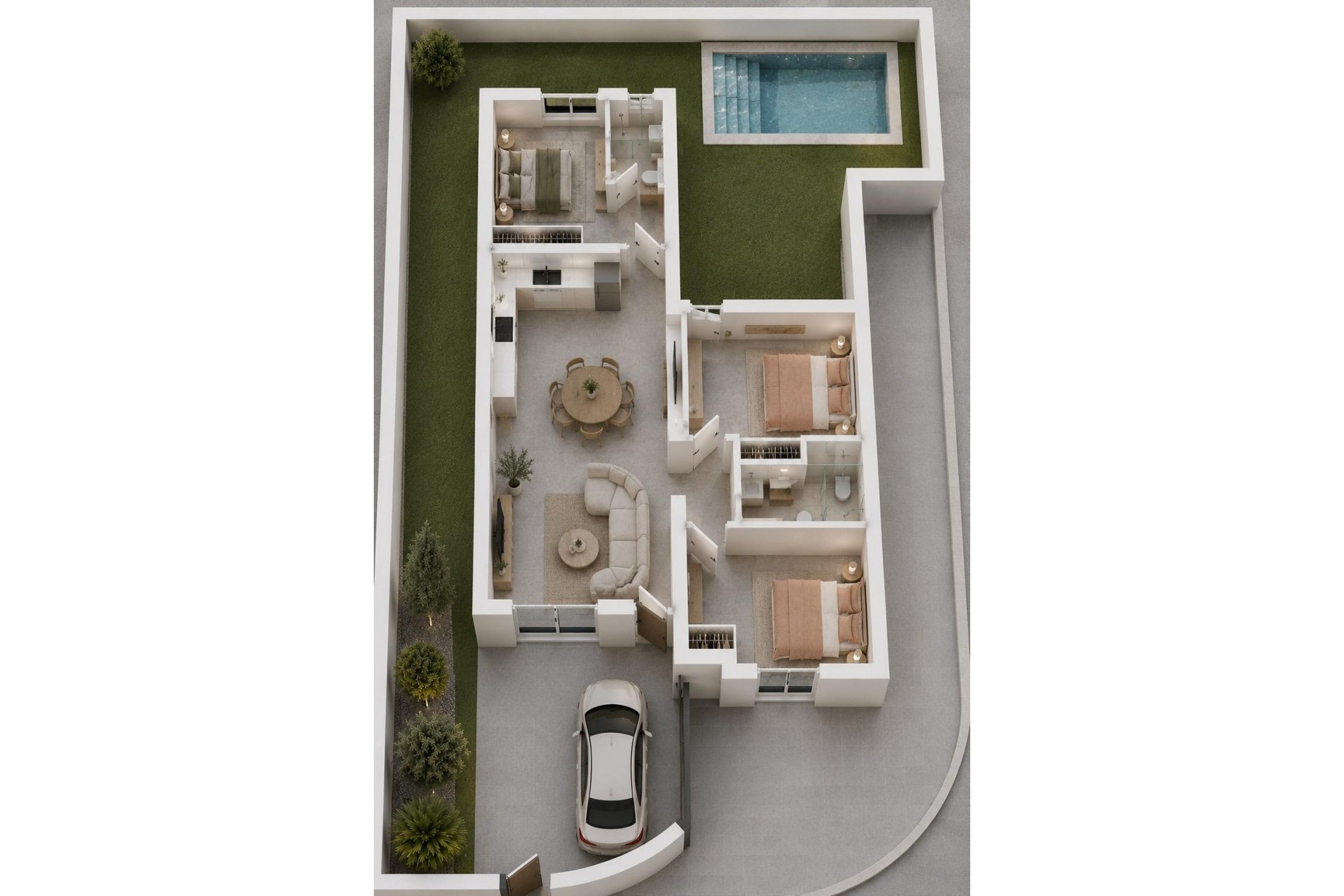 Nouvelle construction - Villa - Mazarrón - Country Club
