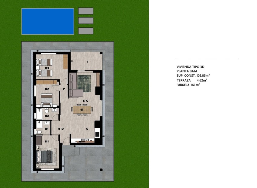 Nouvelle construction - Villa - Moratalla - Campo de San Juan