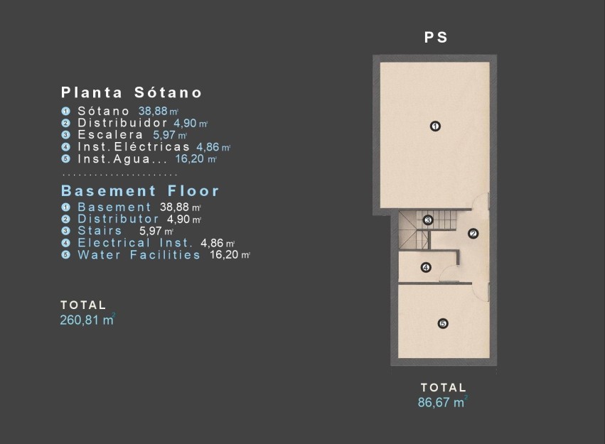 Nouvelle construction - Villa - Orihuela Costa - Las Filipinas