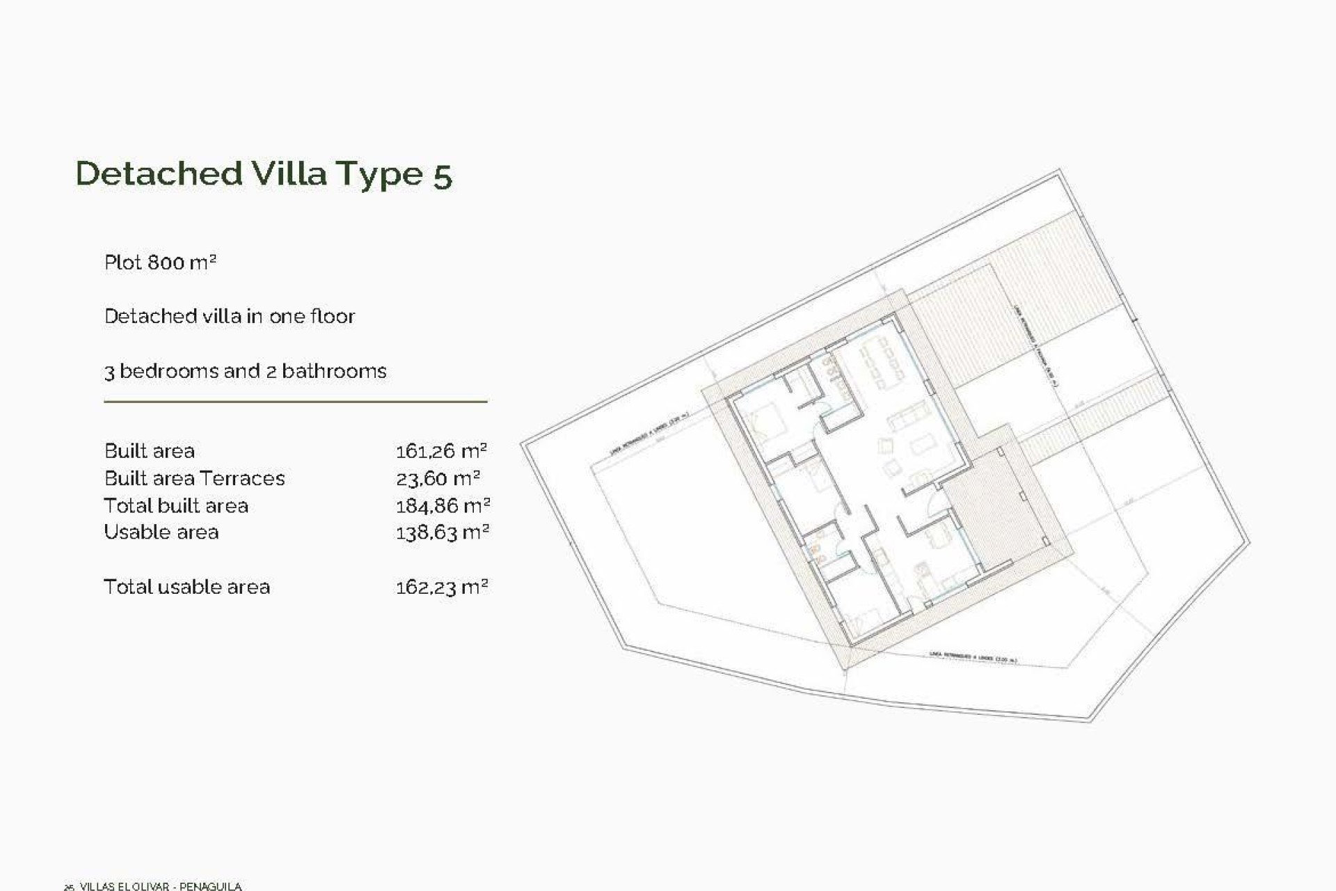 Nouvelle construction - Villa - Penaguila - El Olivar