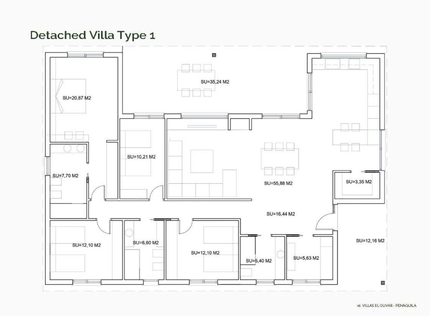 Nouvelle construction - Villa - Penaguila - El Olivar