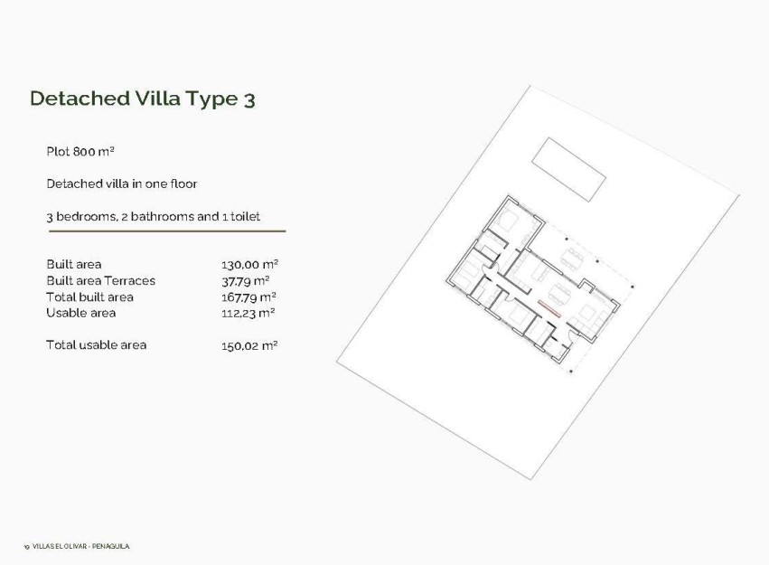 Nouvelle construction - Villa - Penaguila - El Olivar