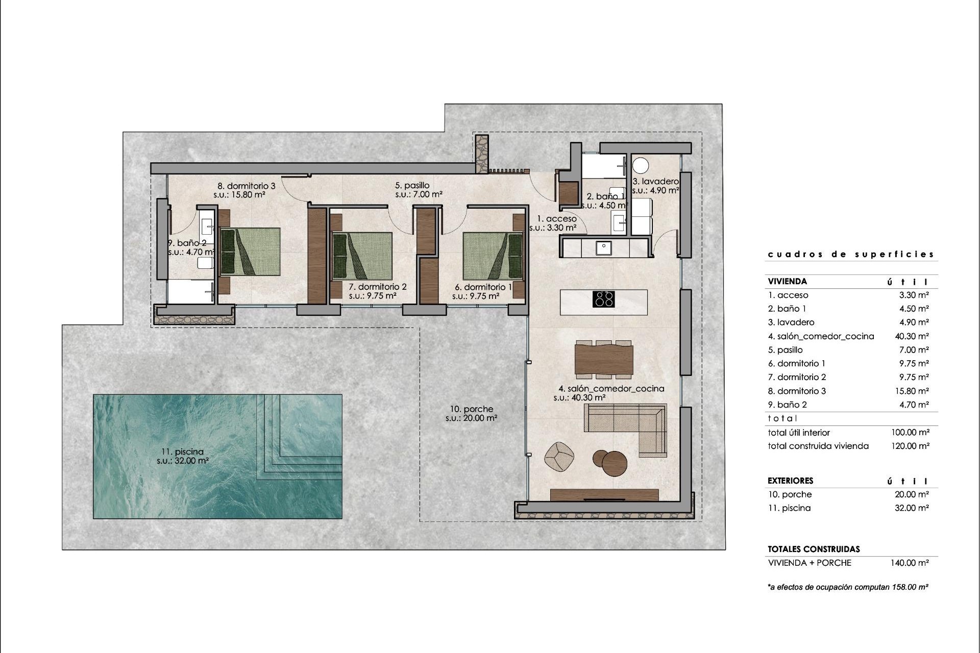 Nouvelle construction - Villa - Pinoso - Lel