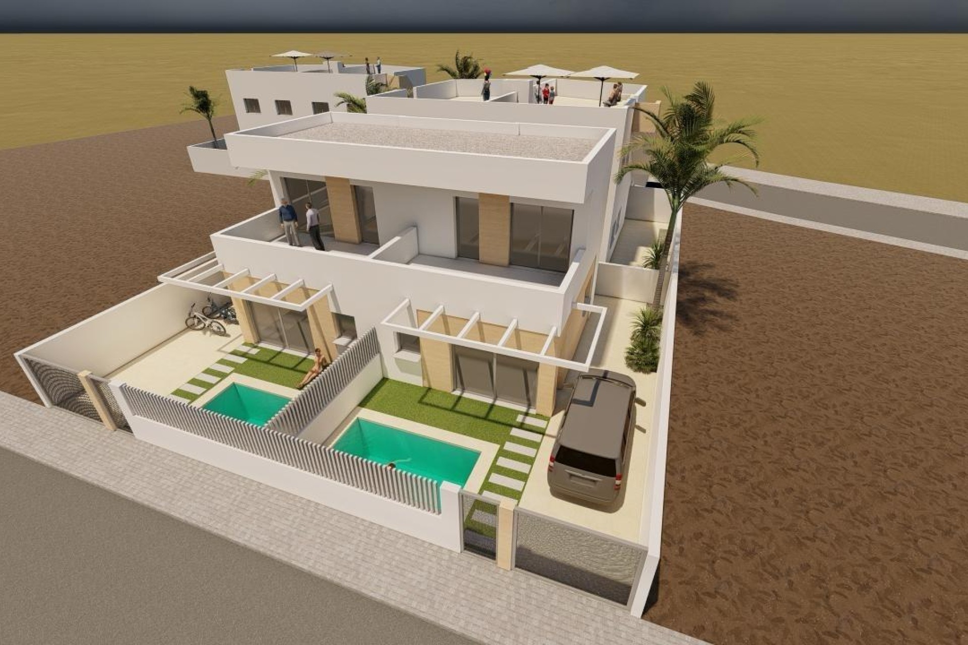 Nouvelle construction - Villa - Puerto de Mazarron - Mar de Plata