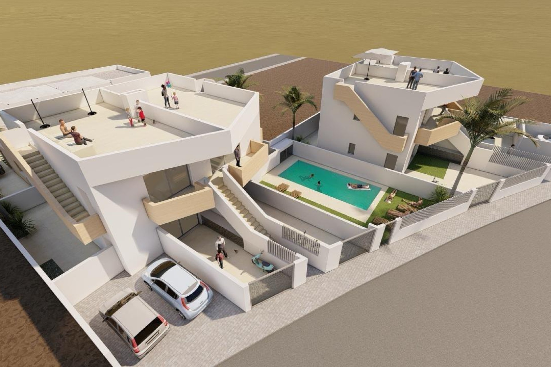 Nouvelle construction - Villa - Puerto de Mazarron - Mar de Plata