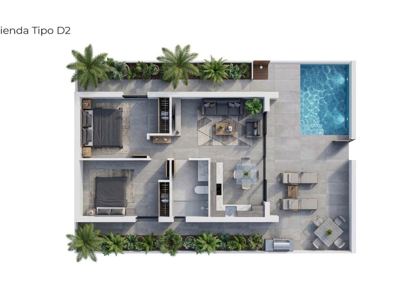 Nouvelle construction - Villa - Vera - Vera Playa