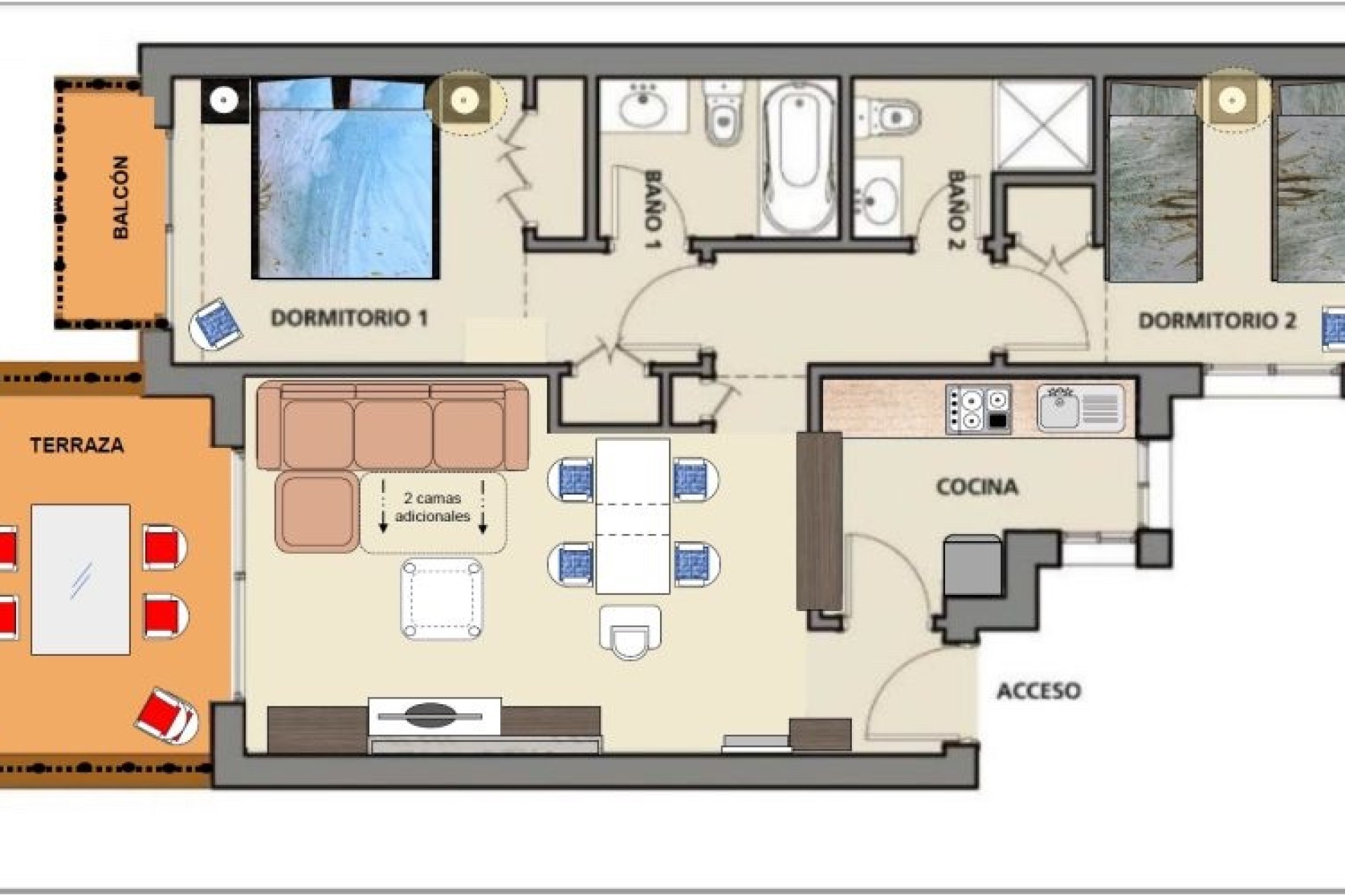 Resale - Apartment - San Javier - Roda