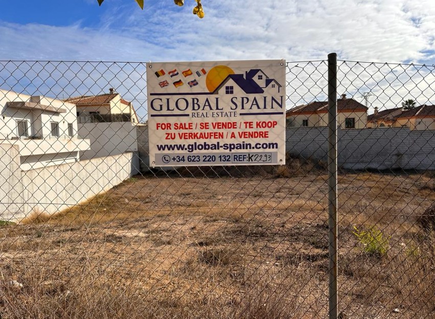 Resale - Land - La Marina - San fulgencio