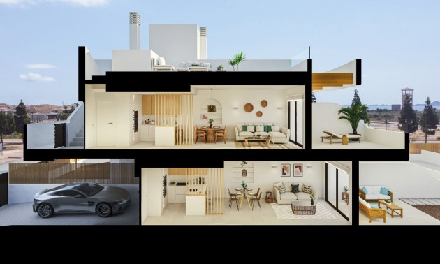 Nieuwbouw Woningen - low-bungalow - Los Alcázares