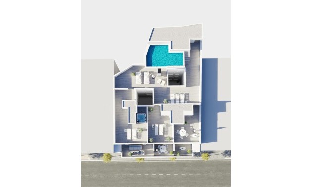 Nouvelle construction - Attique - Torrevieja