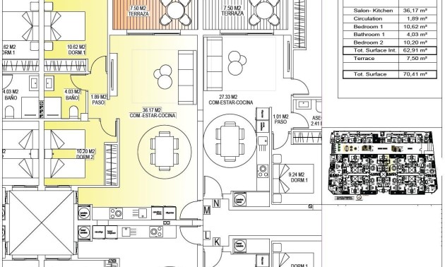 Nieuwbouw Woningen - Apartment - San Miguel de Salinas - Pueblo