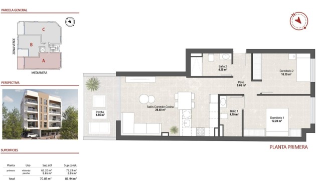Nieuwbouw Woningen - Apartment - San Pedro del Pinatar - Lo Pagan