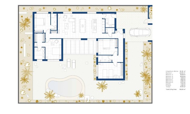 Nouvelle construction - Villa - Baños y Mendigo - Altaona Golf