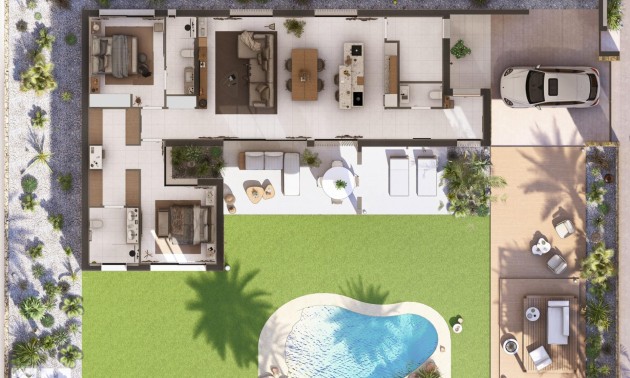 Nouvelle construction - Villa - Baños y Mendigo - Altaona Golf