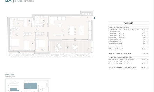 New Build - Apartment - Benijofar - Pueblo