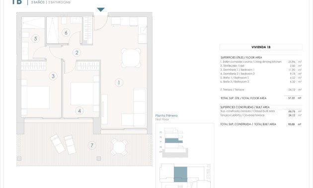 New Build - Apartment - Benijofar - Pueblo