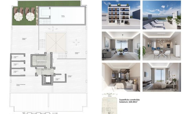 Nouvelle construction - Attique - Guardamar del Segura - Pueblo
