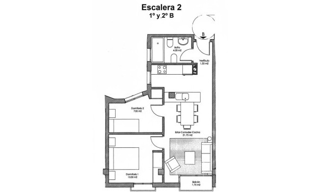 Nieuwbouw Woningen - Apartment - Avileses - pueblo