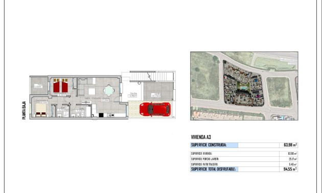 New Build - Bungalow - Cox - San Fernando