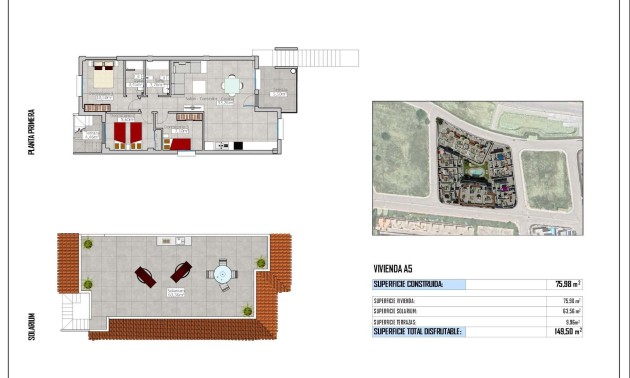 New Build - Bungalow - Cox - San Fernando
