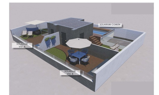 Nouvelle construction - Attique - Torrevieja - Playa de El Cura