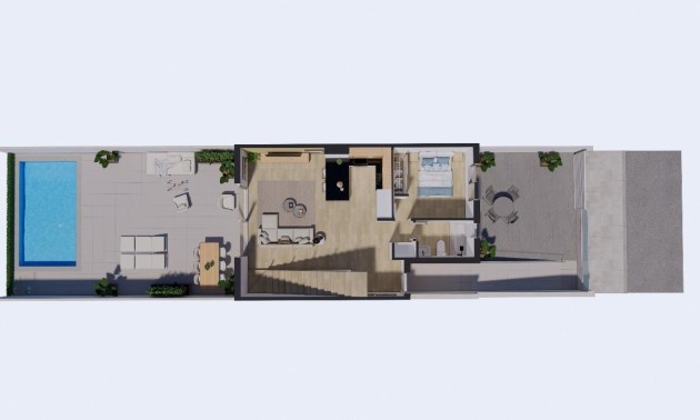 New Build - Town House - Los Alcázares - Serena Golf