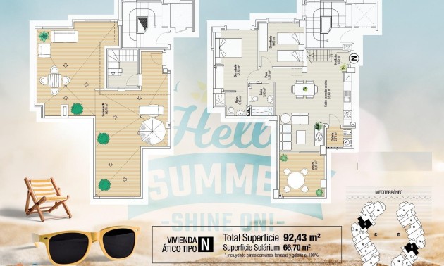 Nouvelle construction - Attique - La Manga del Mar Menor - La Manga