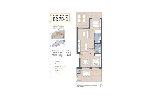 New Build - Apartment - Los Alcázares - Serena Golf