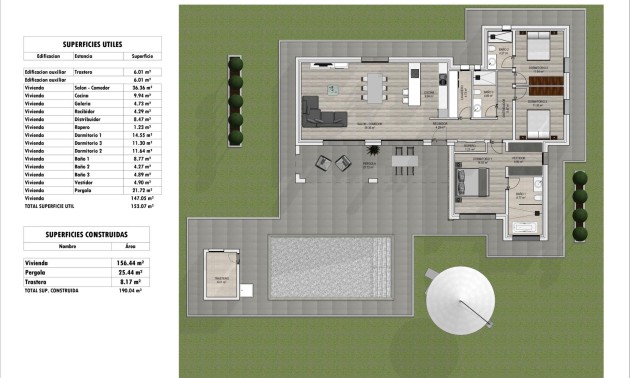 Nouvelle construction - Villa - Aspe - Poligono 19