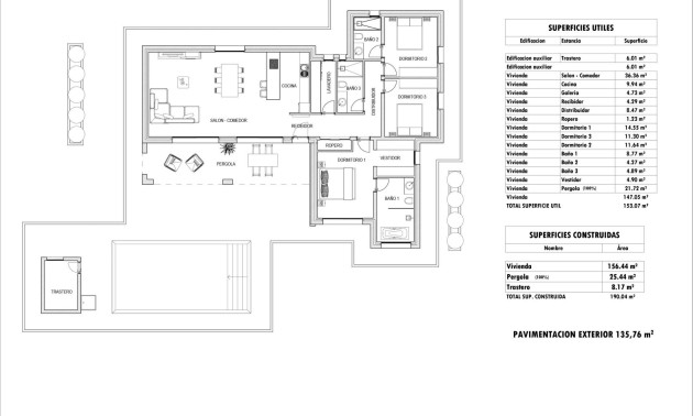 Nouvelle construction - Villa - Aspe - Poligono 19