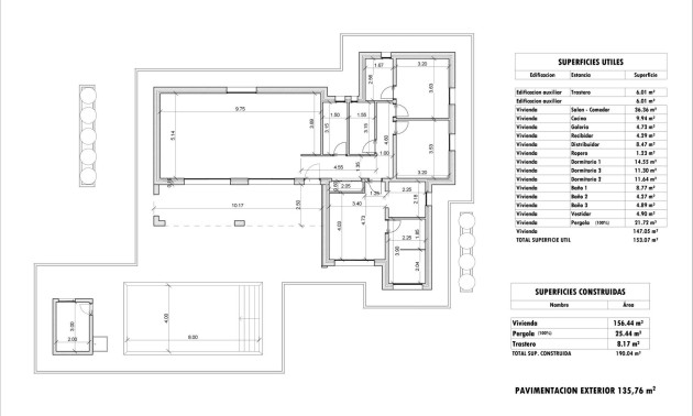 Nouvelle construction - Villa - Aspe - Poligono 19