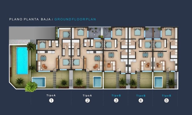 New Build - Bungalow - San Pedro del Pinatar - Los Pinos