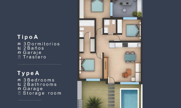 New Build - Bungalow - San Pedro del Pinatar - Los Pinos