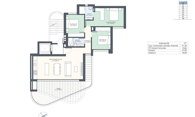 Nouvelle construction - Attique - Guardamar del Segura - Avenida del Puerto