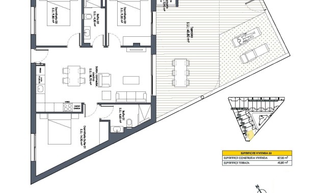 New Build - Bungalow - San Fulgencio - Pueblo
