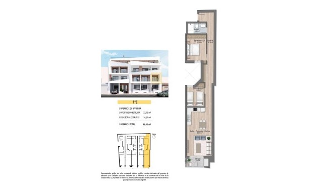 New Build - Apartment - Torrevieja - Playa de El Cura