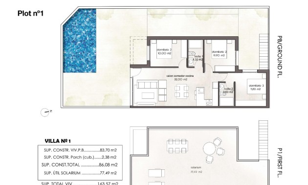 New Build - Villa - Pilar de la Horadada