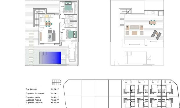 Nieuwbouw Woningen - Villa - Torre Pacheco - Roldán