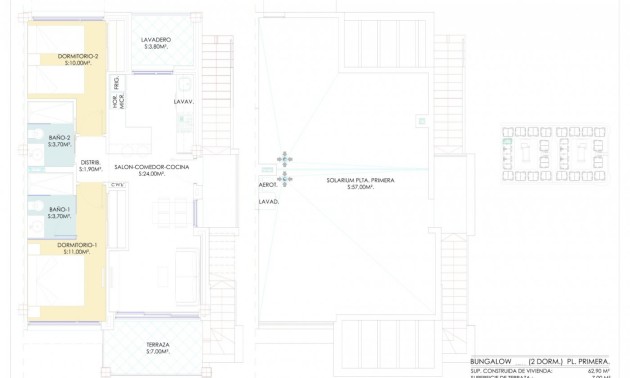 New Build - Bungalow - Torrevieja - Los Balcones