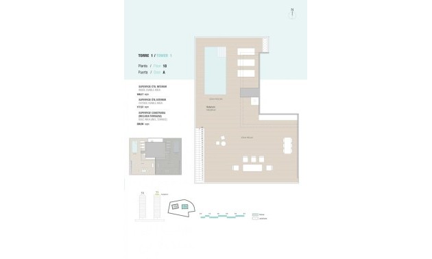 Nouvelle construction - Attique - Calpe - Playa del Bol