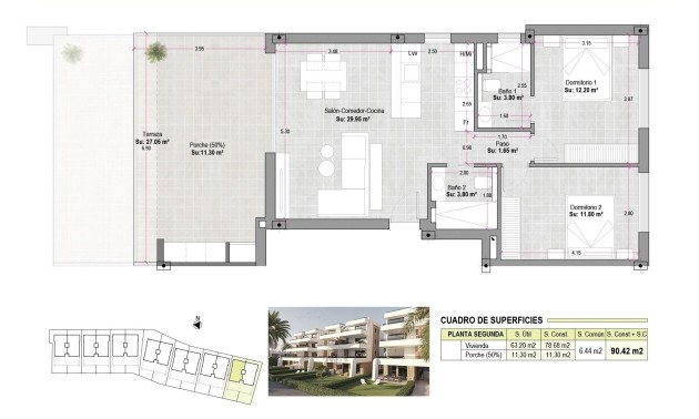 New Build - Apartment - Alhama de Murcia - Condado De Alhama