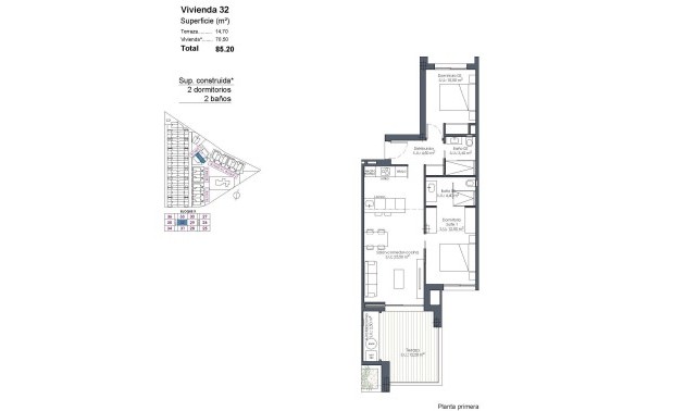 New Build - Apartment - Los Alcázares - Serena Golf
