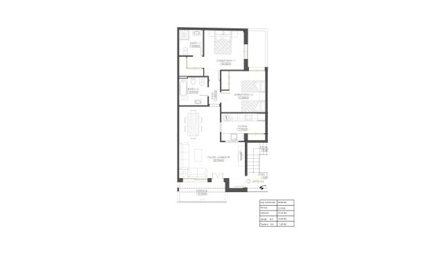 Nieuwbouw Woningen - Penthouse - Cuevas del Almanzora - Herrerias