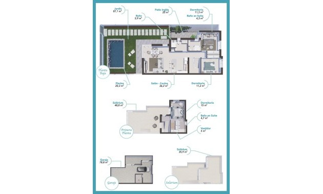 New Build - Villa - Los Alcázares - Torre del Rame