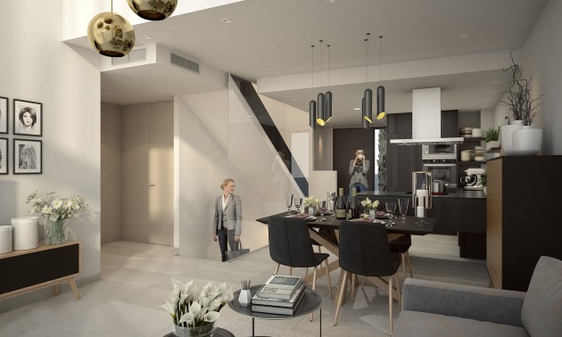 Nieuwbouw Woningen - terraced - La Finca Golf