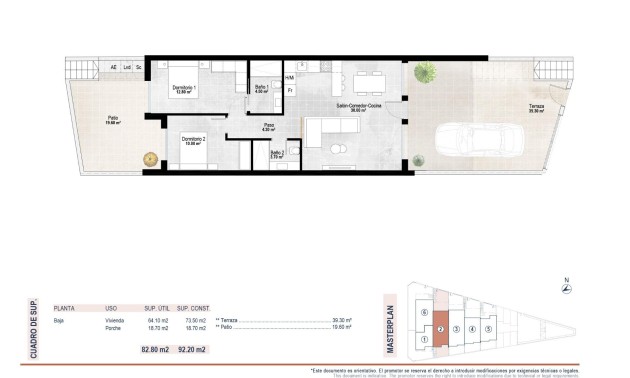 New Build - Bungalow - San Pedro del Pinatar - Pueblo