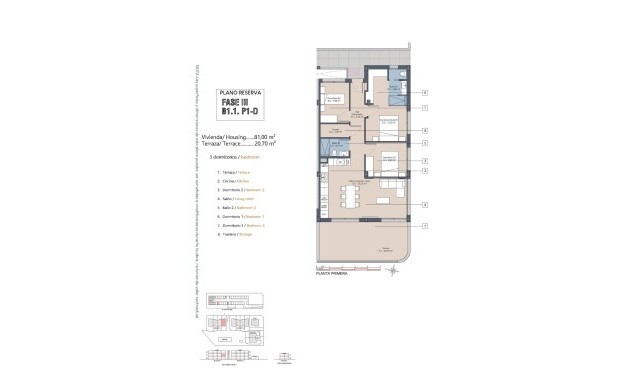 New Build - Apartment - Los Alcázares - La Serena Golf